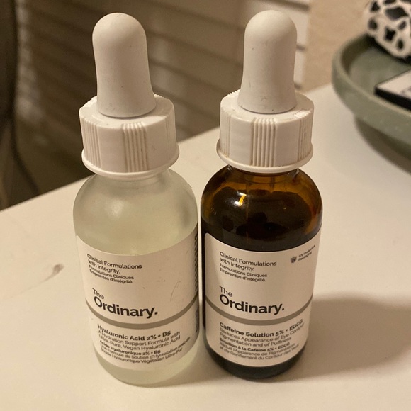 The Ordinary Other - ♻️The Ordinary Duo (Hyaluronic Acid 2% + B5 & Caffeine Solution 5% + EGCG♻️